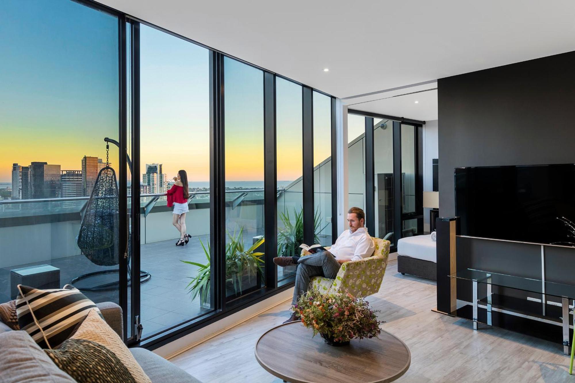 Aura On Flinders Serviced Apartments Melbourne Exterior photo